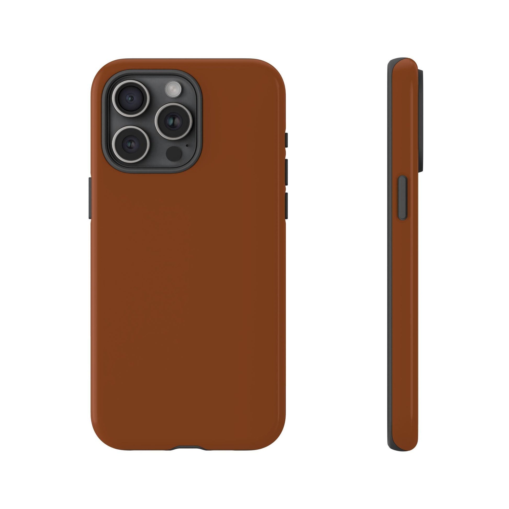 Chocolate Brown iPhone Case - YOONIG