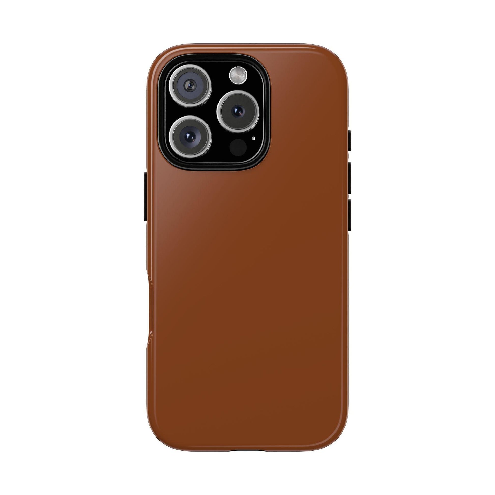 Chocolate Brown iPhone Case - YOONIG