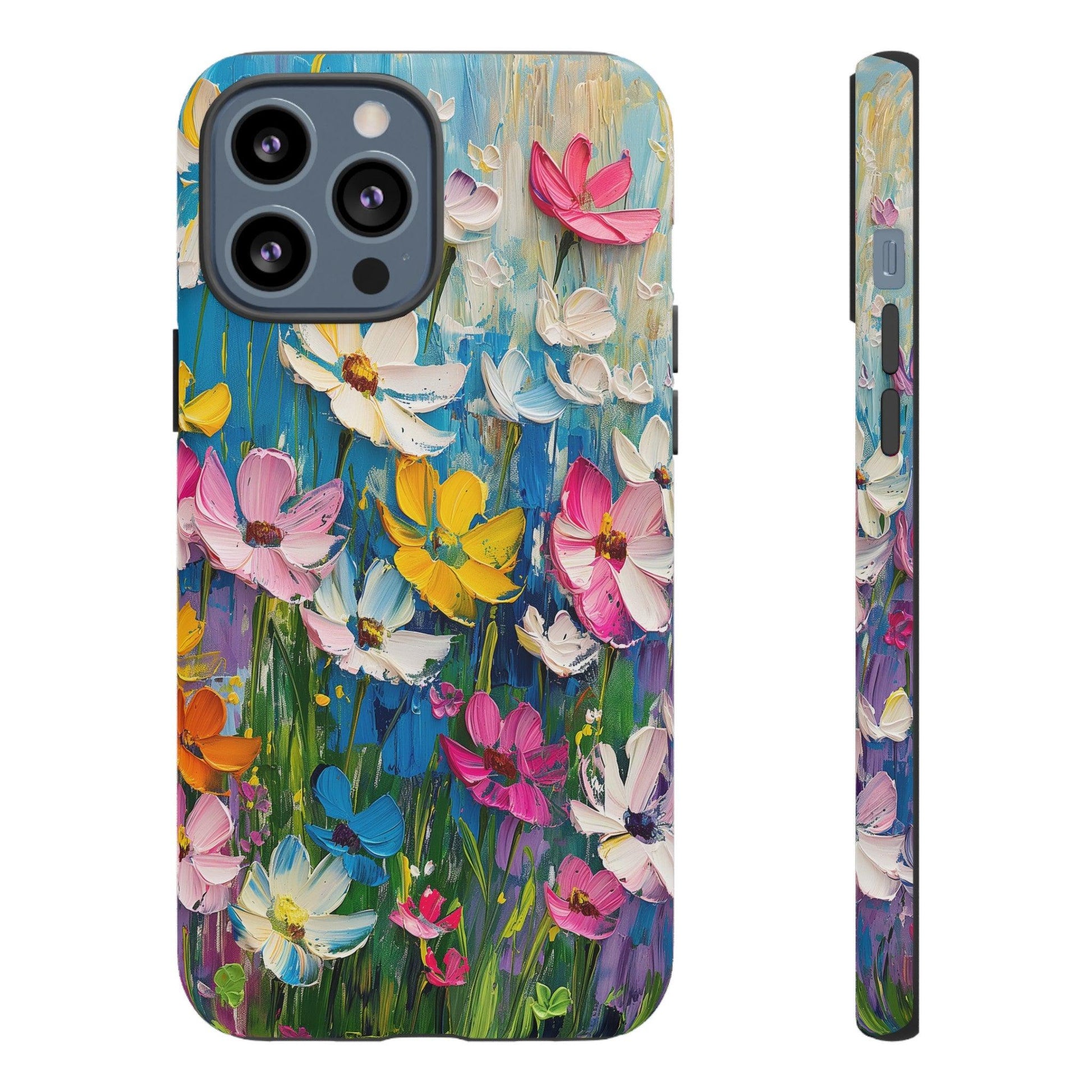 Vibrant Floral Bliss iPhone Case - YOONIG