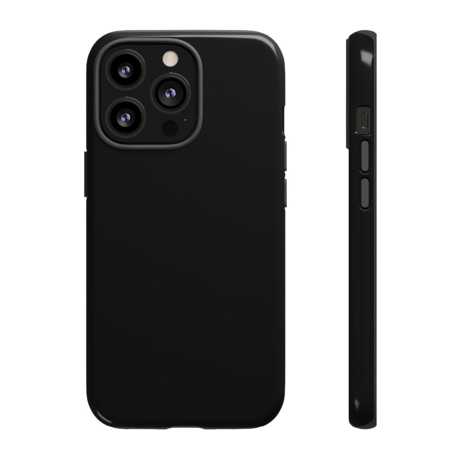 Matte Black iPhone Case - YOONIG