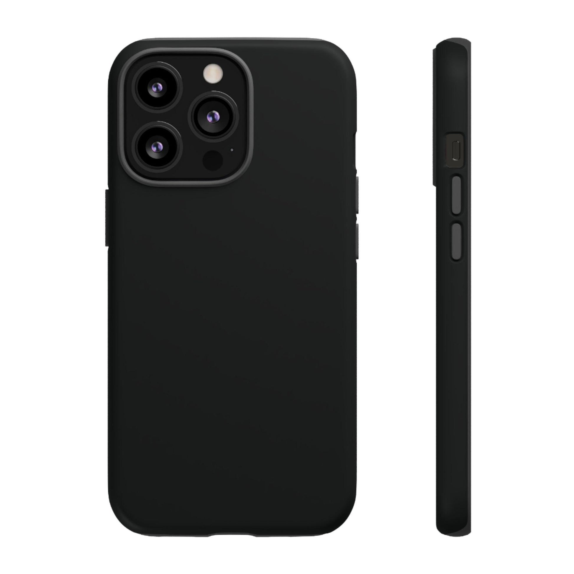 Matte Black iPhone Case - YOONIG
