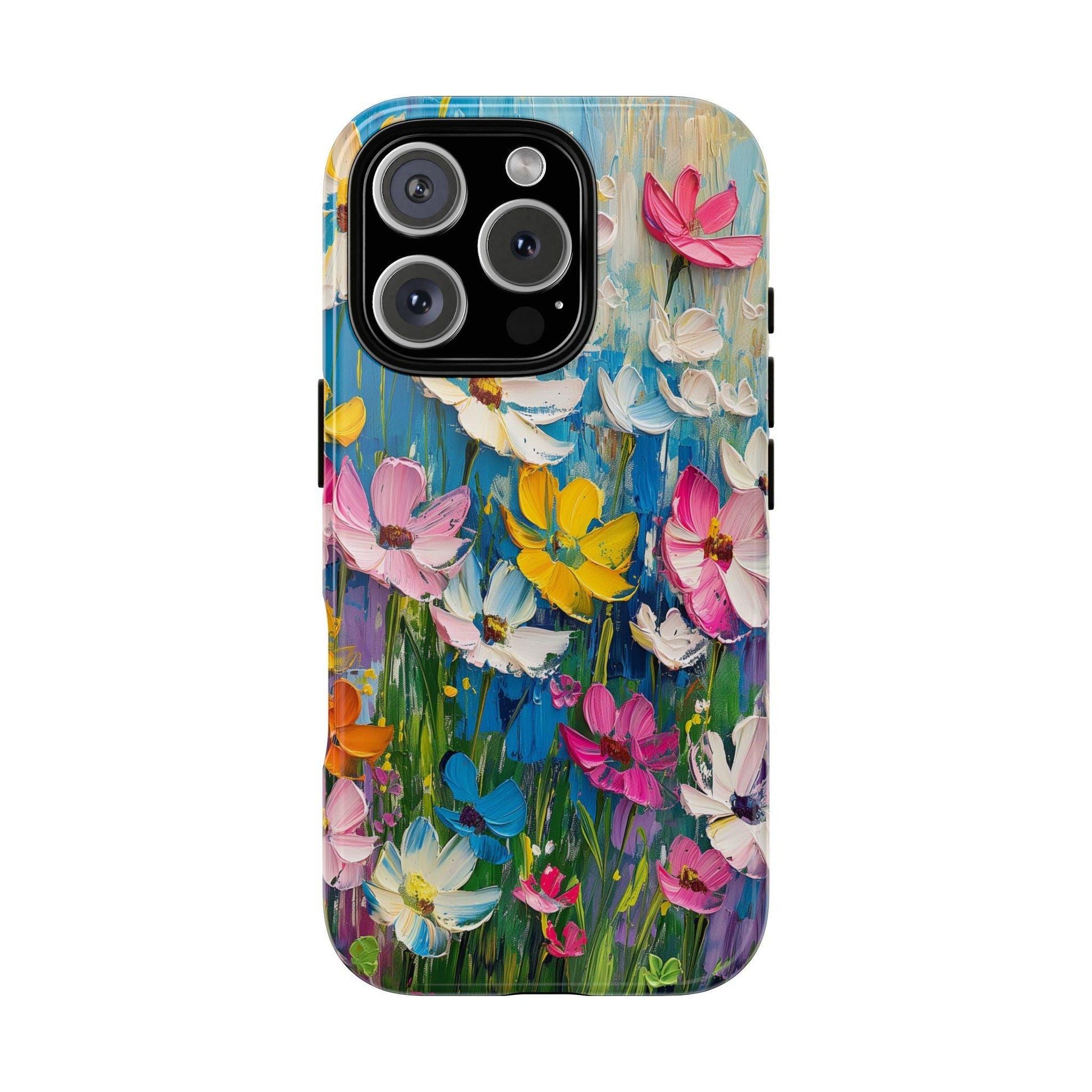 Vibrant Floral Bliss iPhone Case - YOONIG