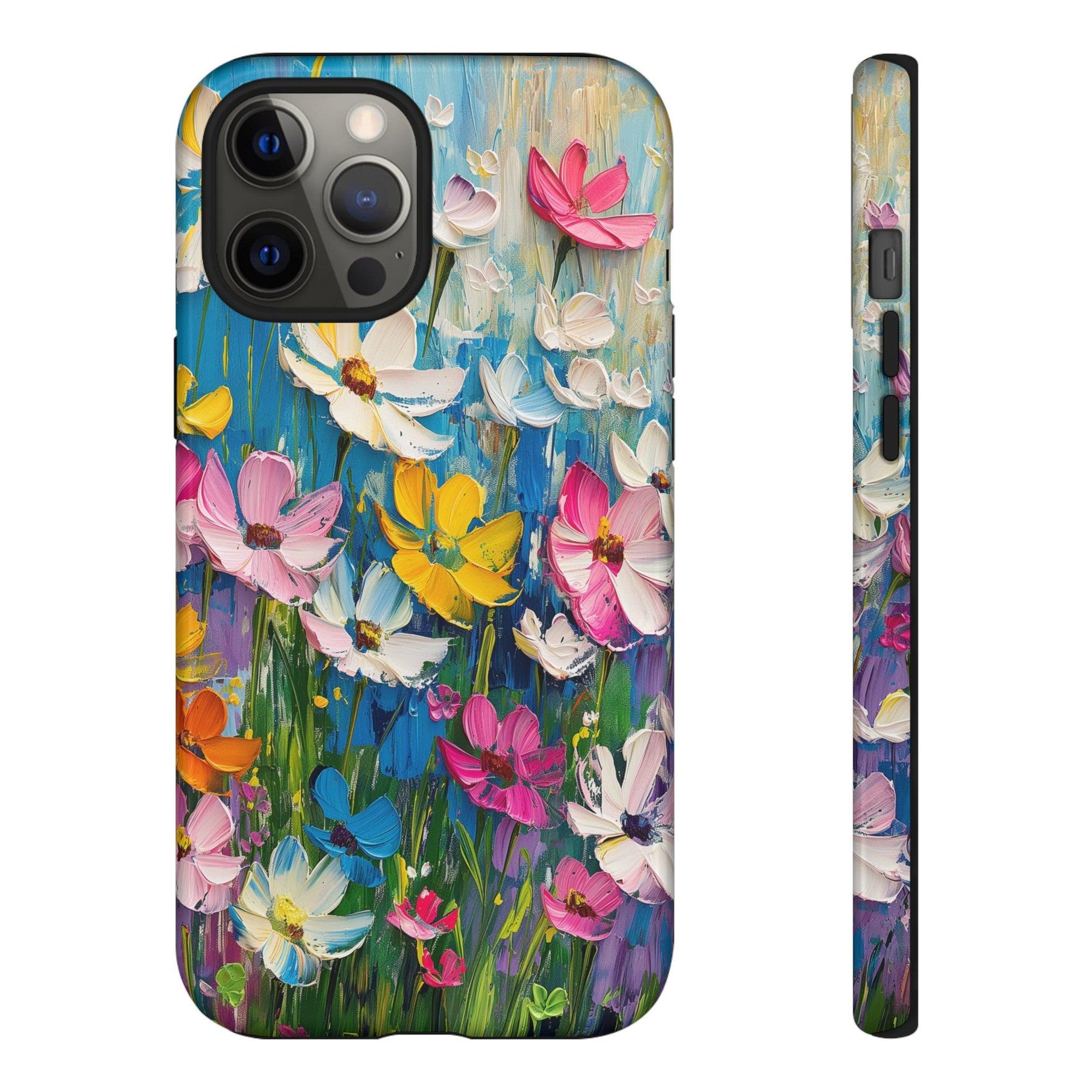 Vibrant Floral Bliss iPhone Case - YOONIG