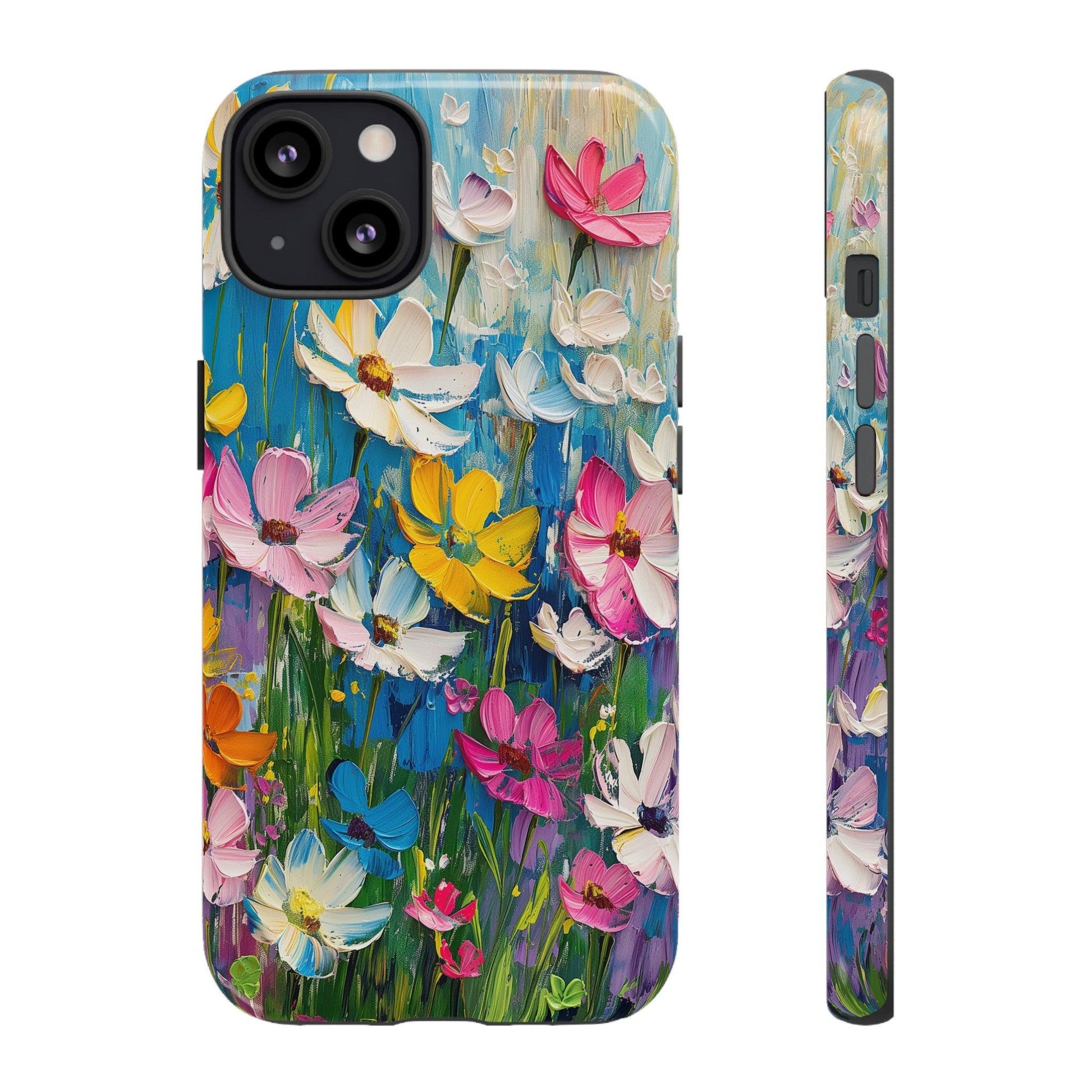 Vibrant Floral Bliss iPhone Case - YOONIG