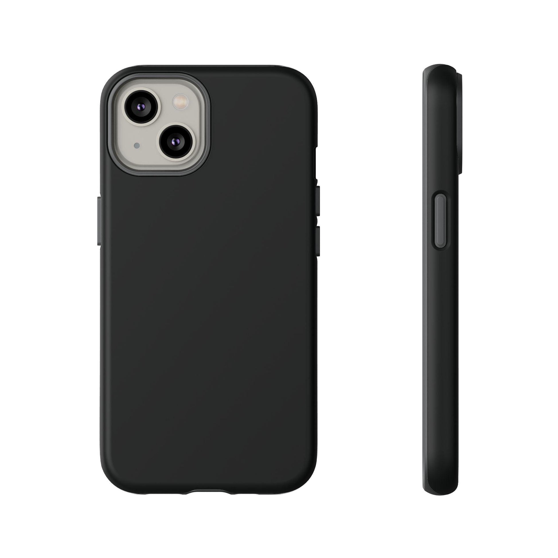 Matte Black iPhone Case - YOONIG