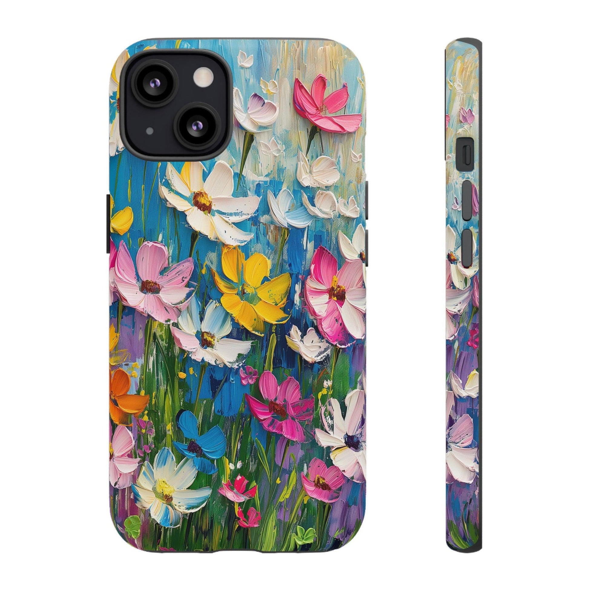 Vibrant Floral Bliss iPhone Case - YOONIG
