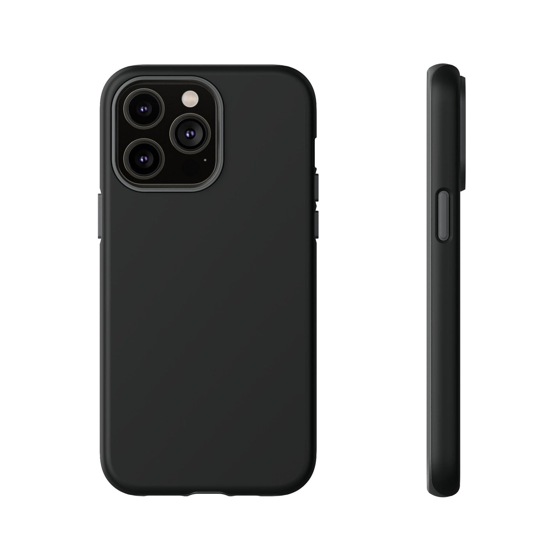 Matte Black iPhone Case - YOONIG
