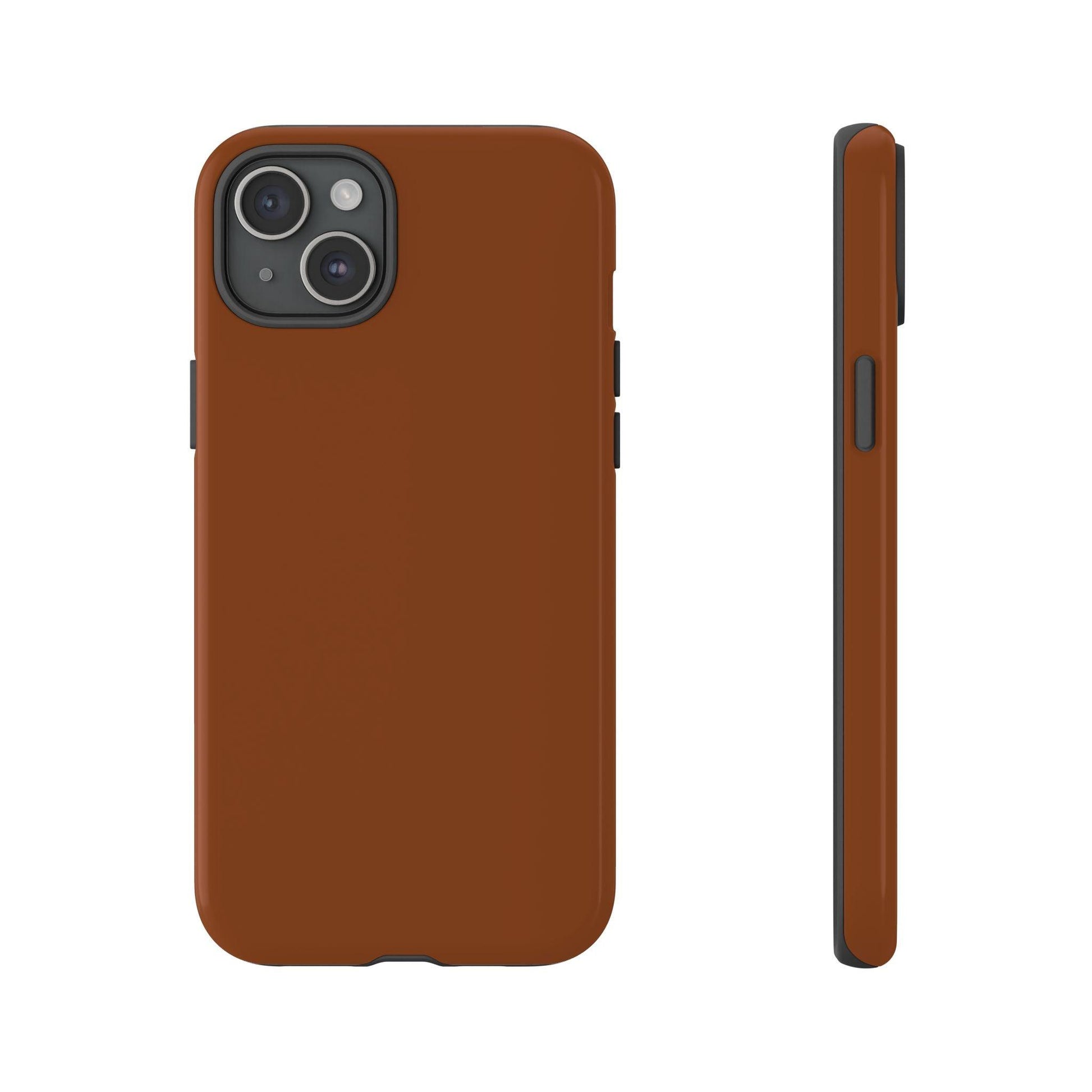 Chocolate Brown iPhone Case - YOONIG