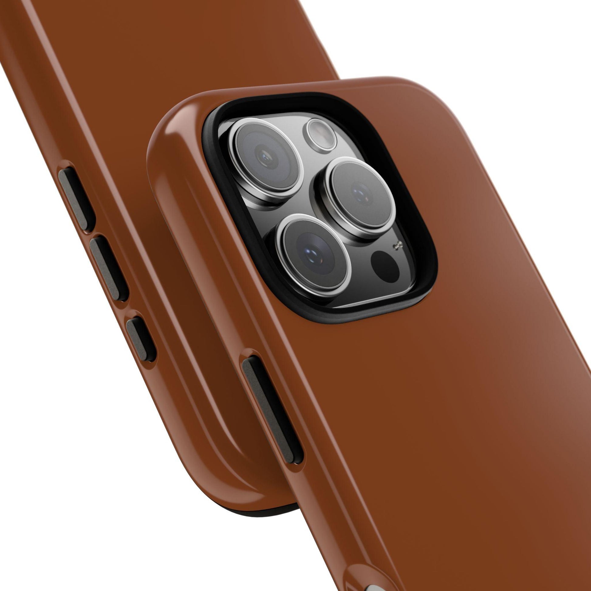 Chocolate Brown iPhone Case - YOONIG