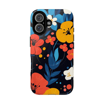 Night Bloom Floral MagSafe iPhone Case