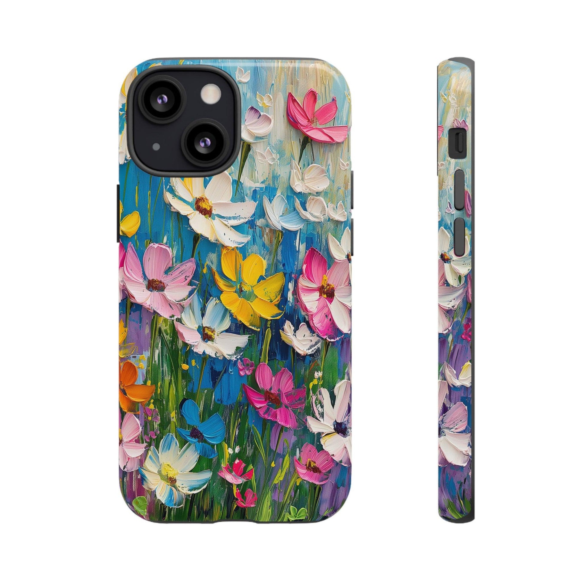 Vibrant Floral Bliss iPhone Case - YOONIG