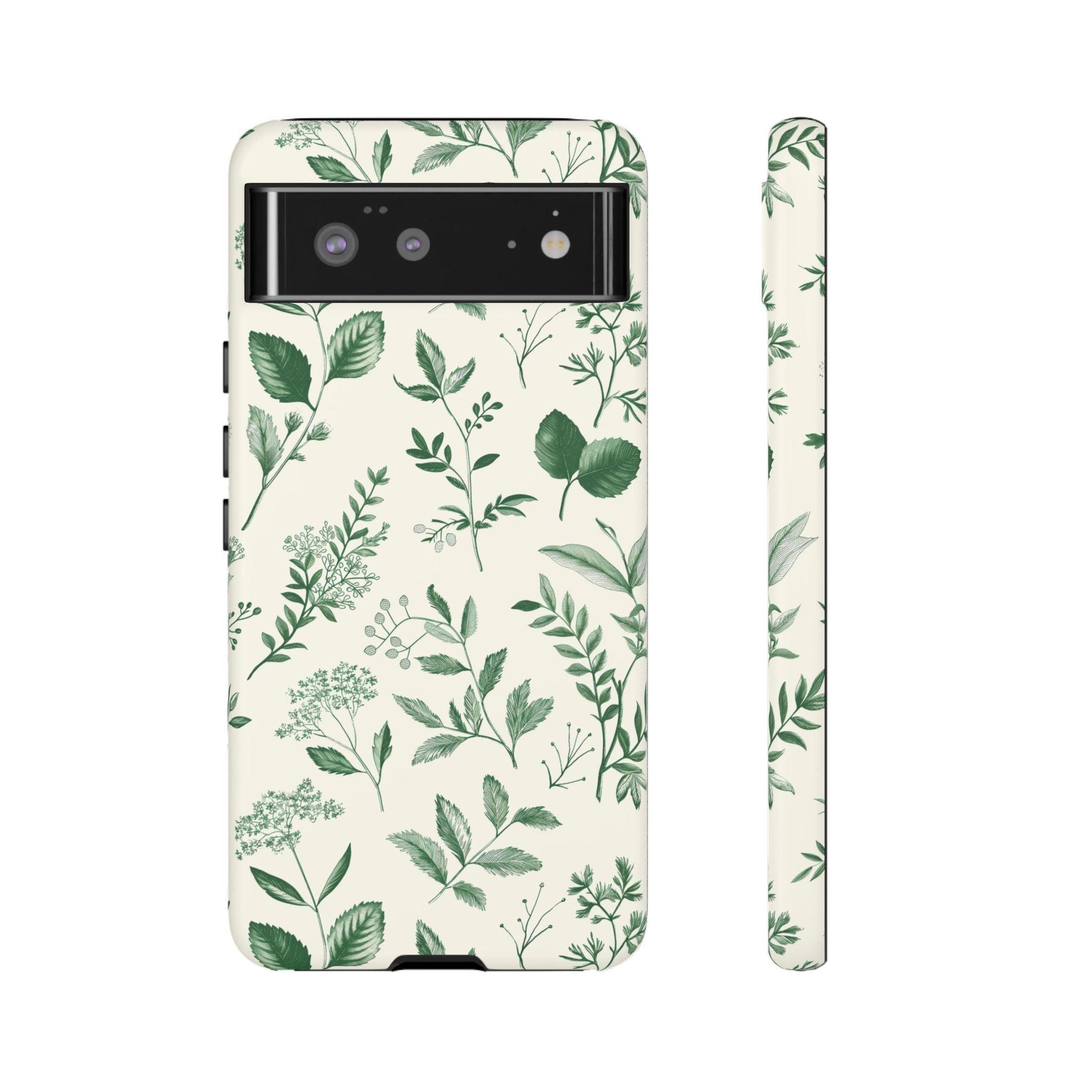 Green Floral Bliss Google Pixel Case - YOONIG