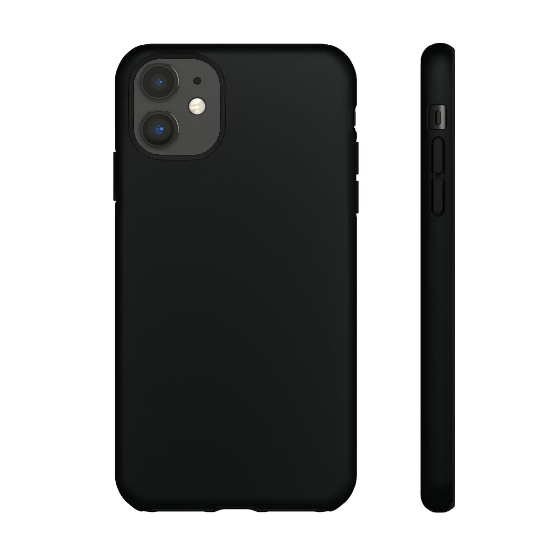 Matte Black iPhone Case - YOONIG