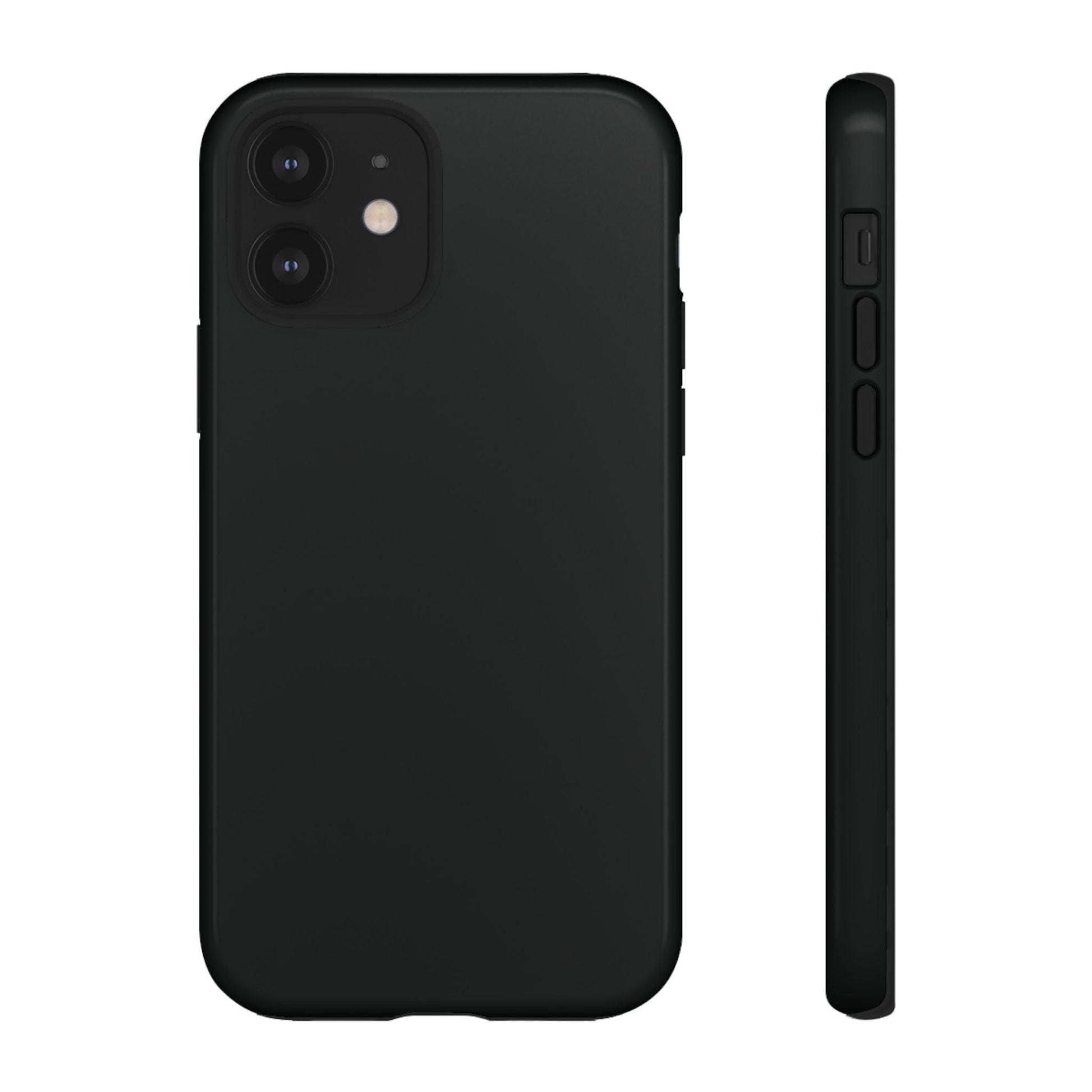 Matte Black iPhone Case - YOONIG