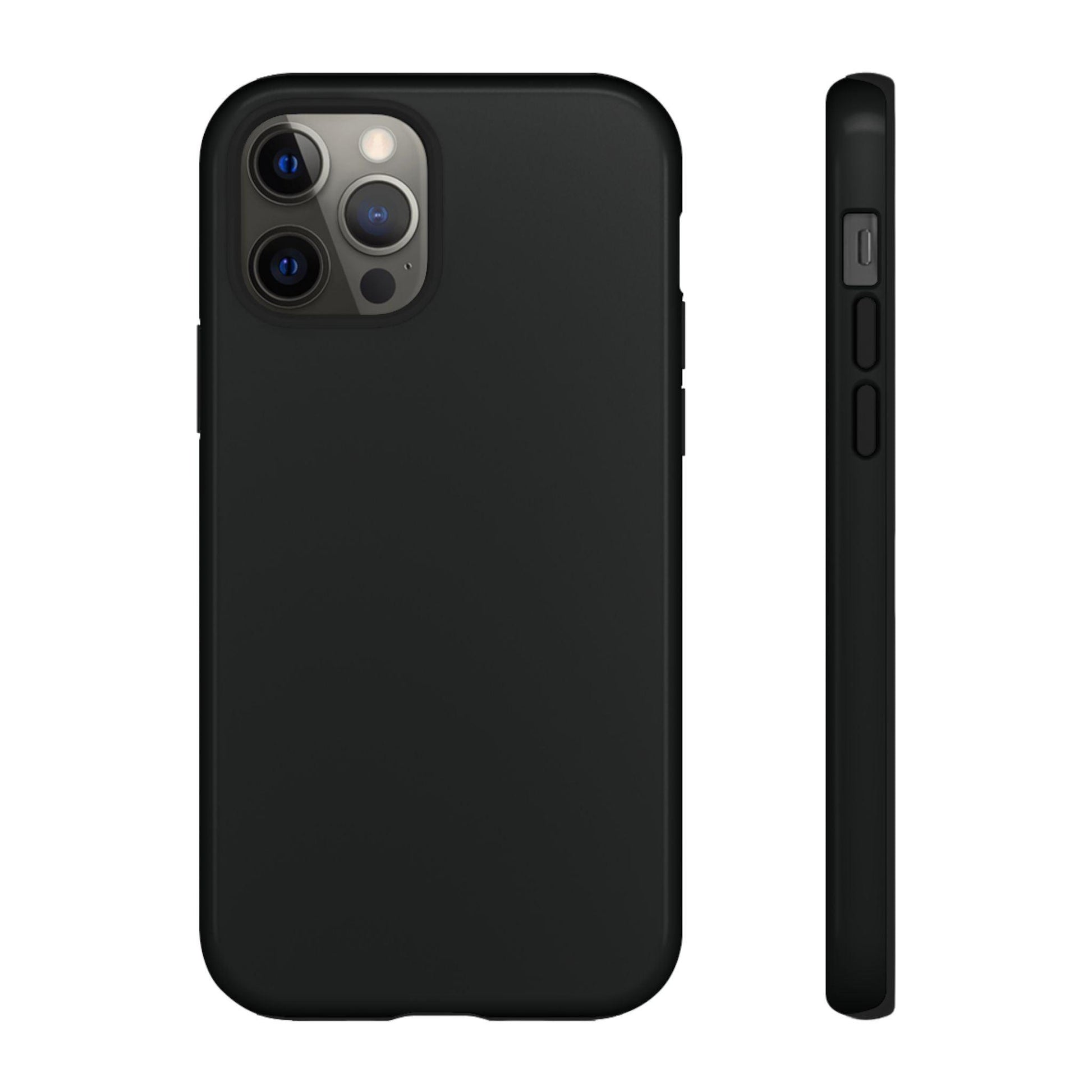 Matte Black iPhone Case - YOONIG