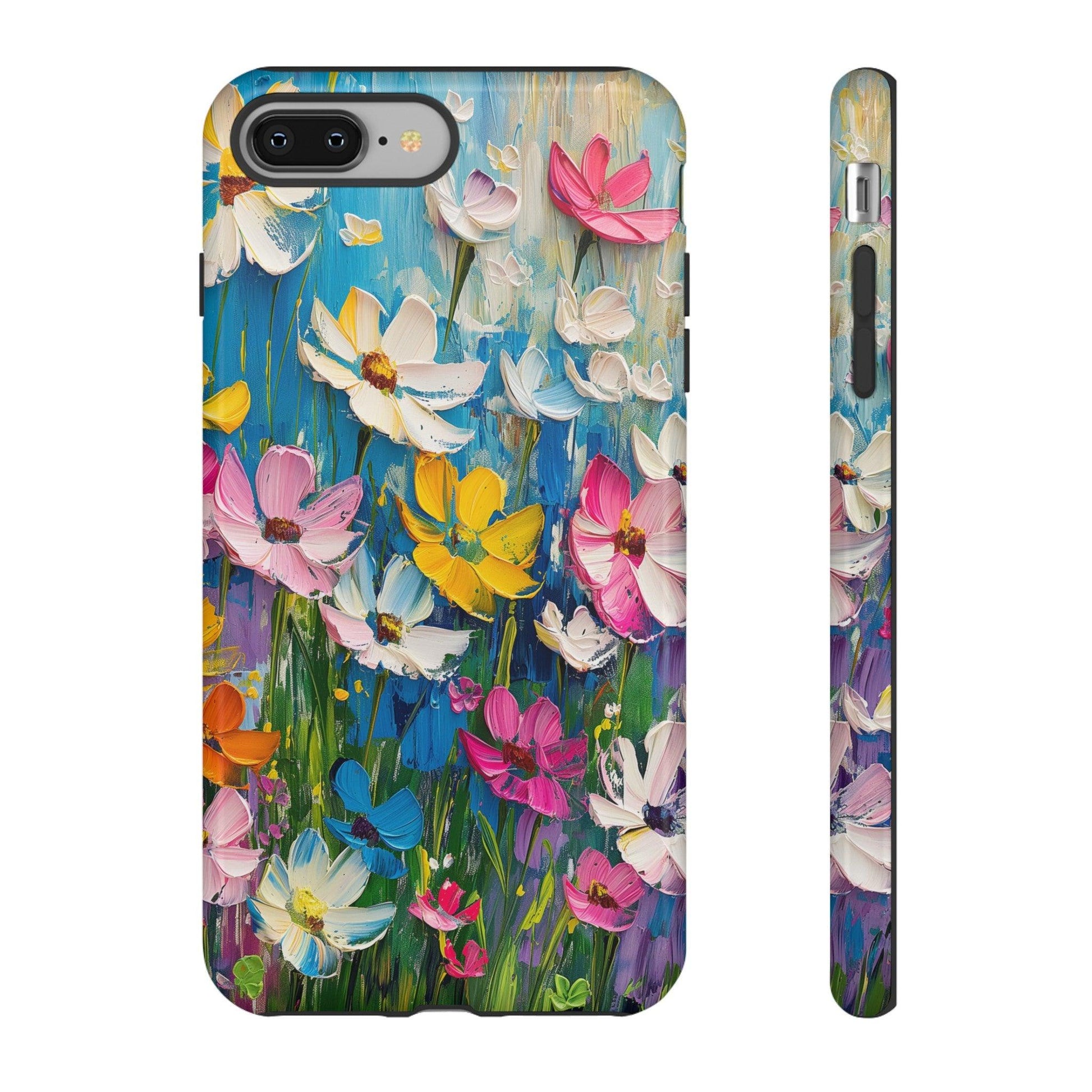 Vibrant Floral Bliss iPhone Case - YOONIG