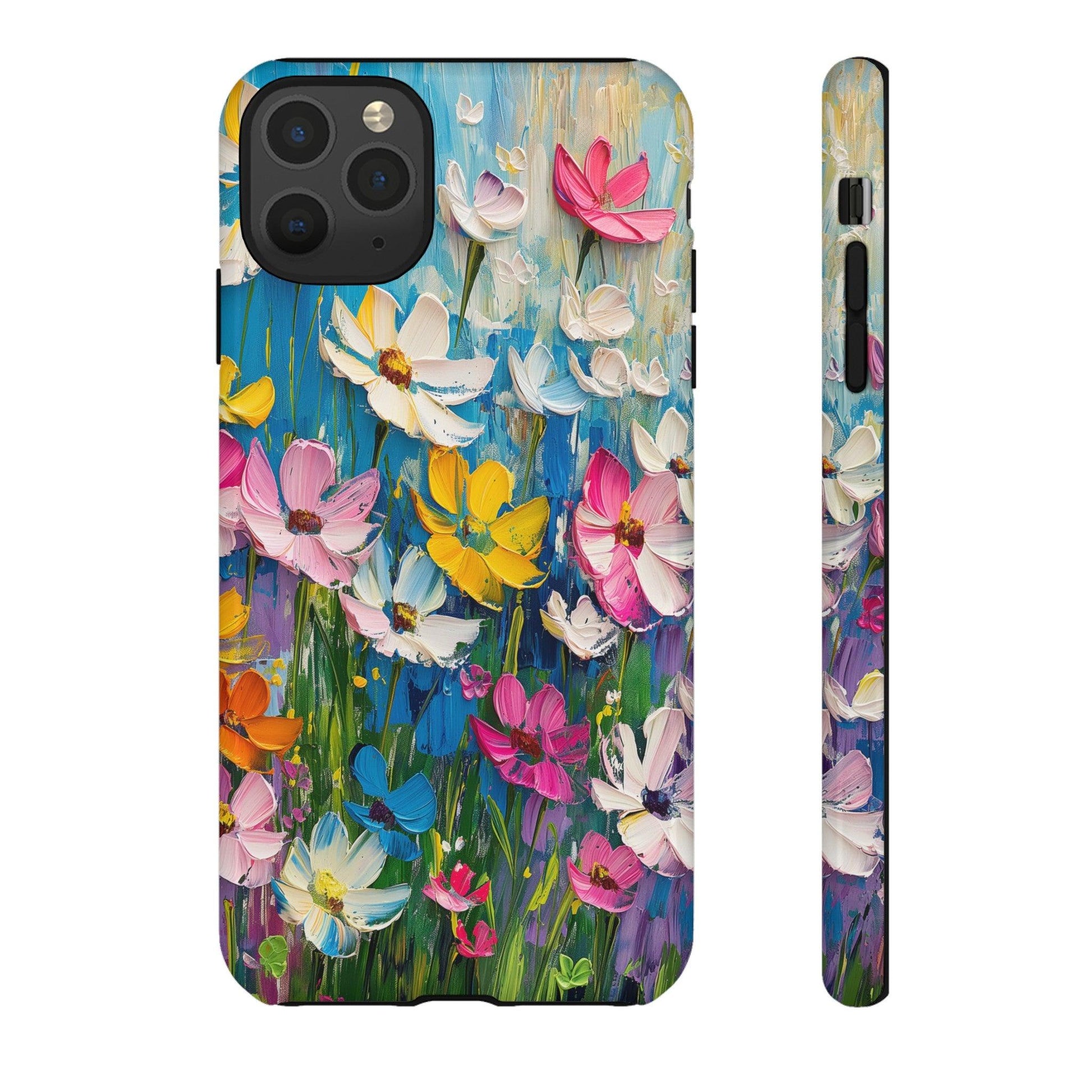 Vibrant Floral Bliss iPhone Case - YOONIG
