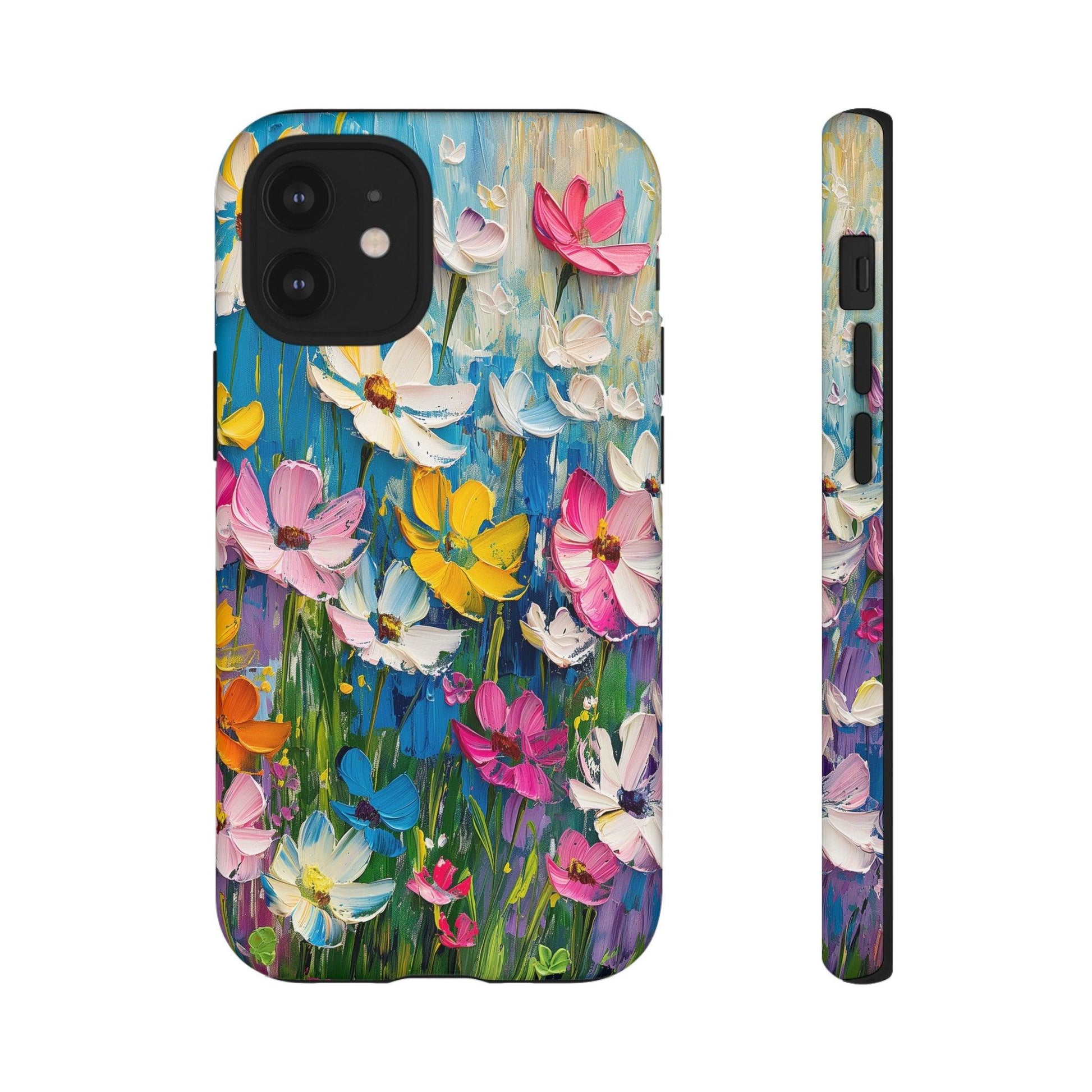 Vibrant Floral Bliss iPhone Case - YOONIG