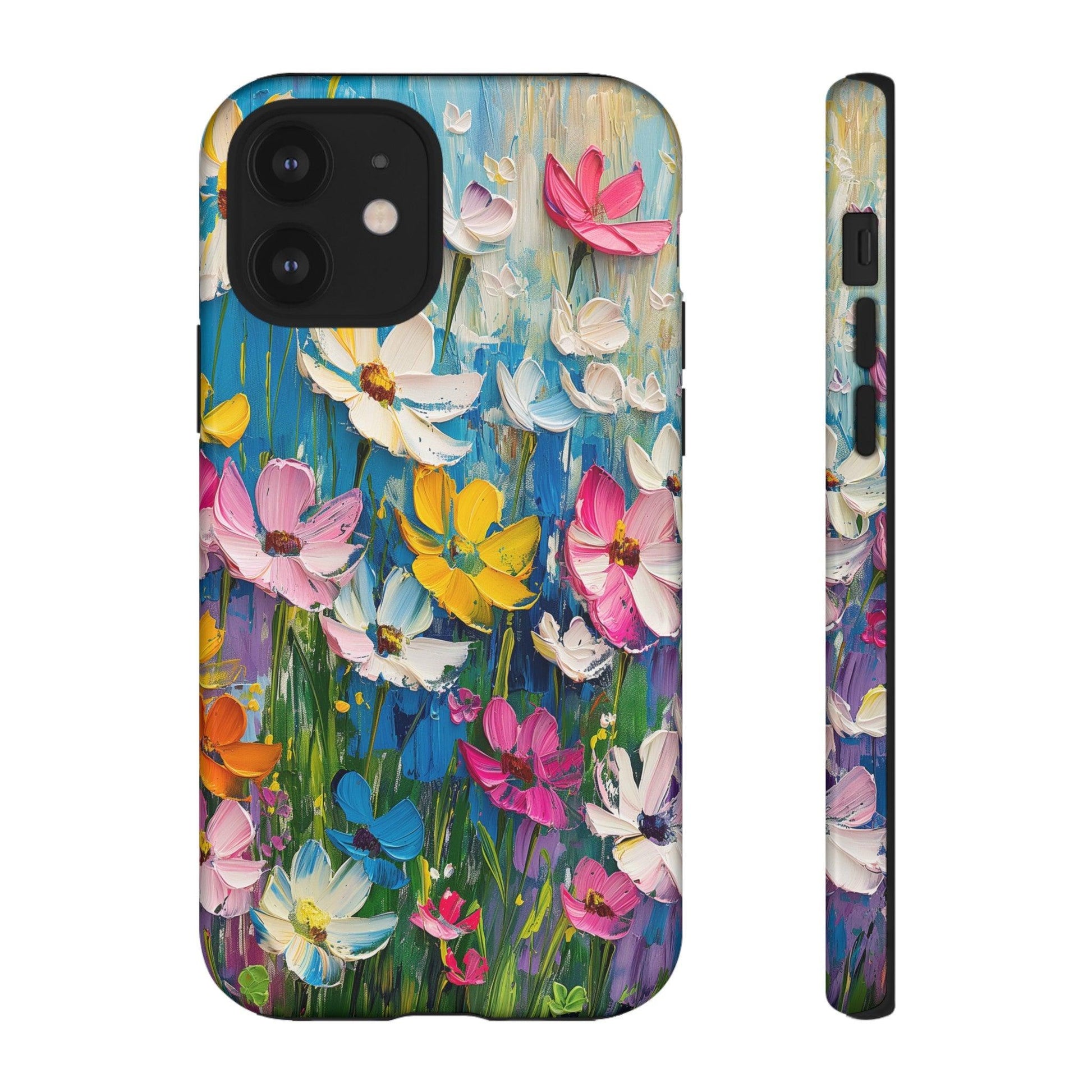 Vibrant Floral Bliss iPhone Case - YOONIG