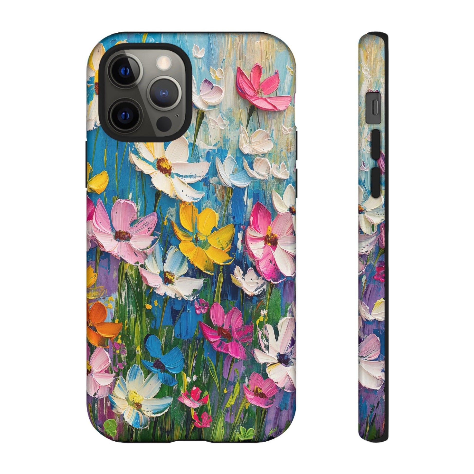 Vibrant Floral Bliss iPhone Case - YOONIG