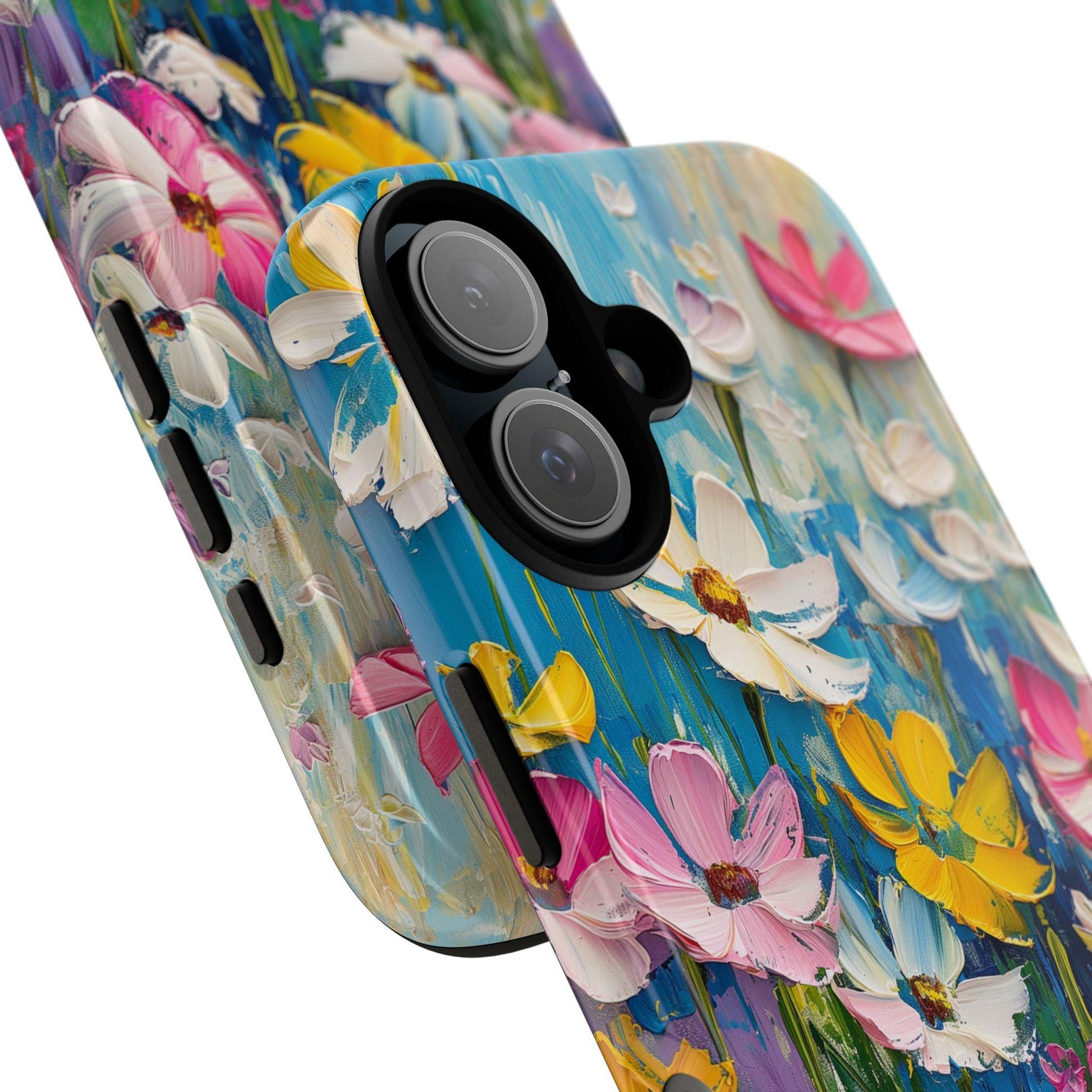 Vibrant Floral Bliss iPhone Case - YOONIG