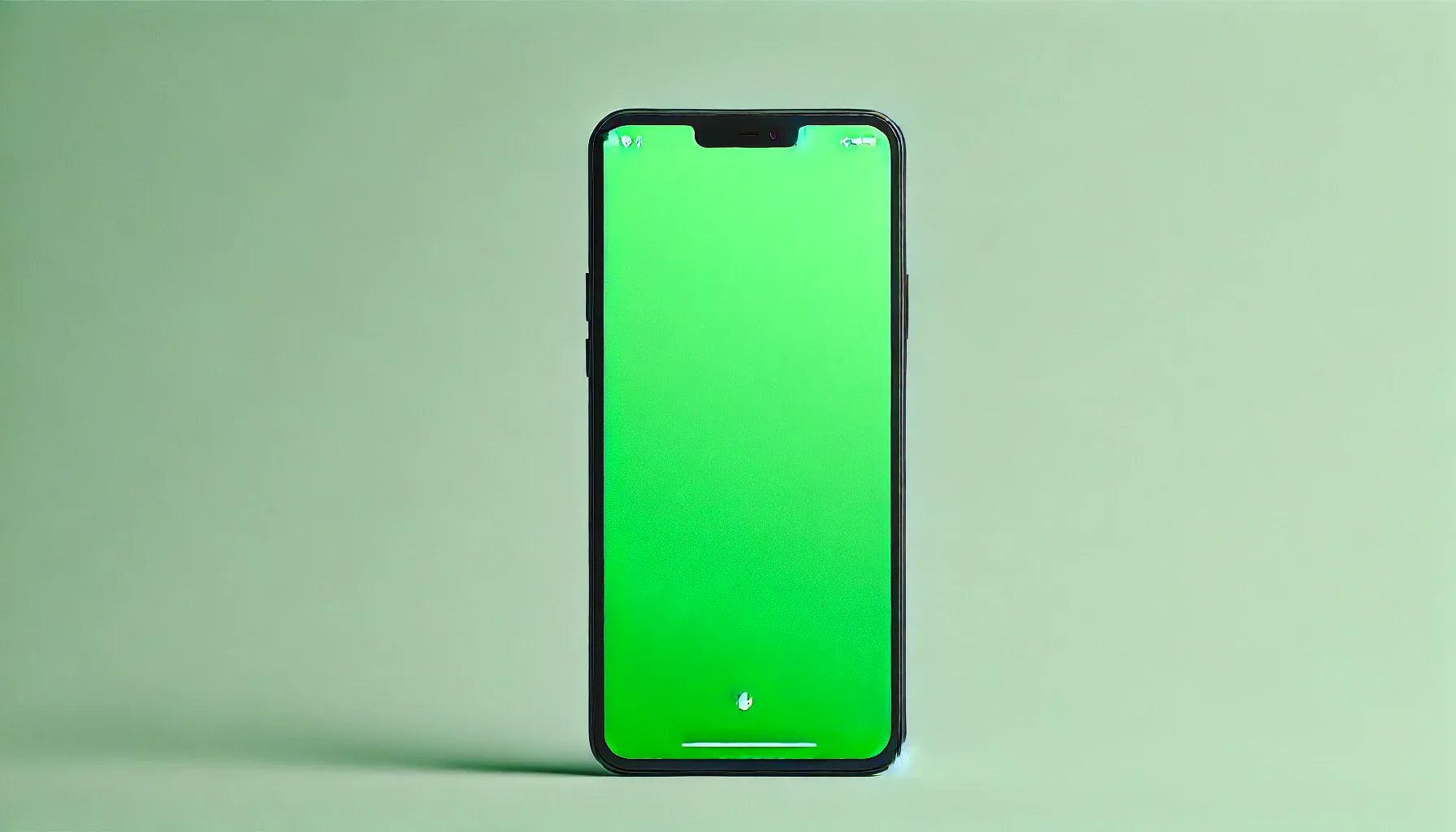 Why Is My Phone Screen Green? - YOONIG