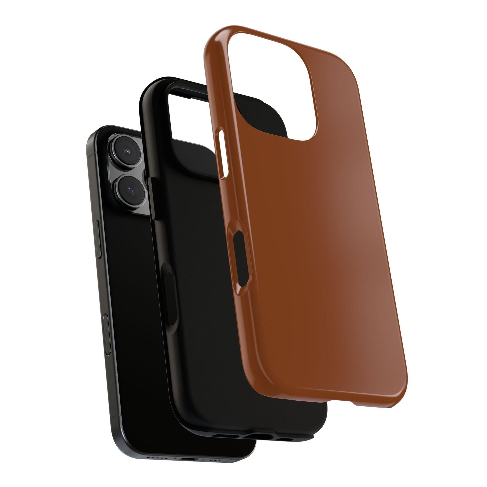 Chocolate Brown iPhone Case - YOONIG