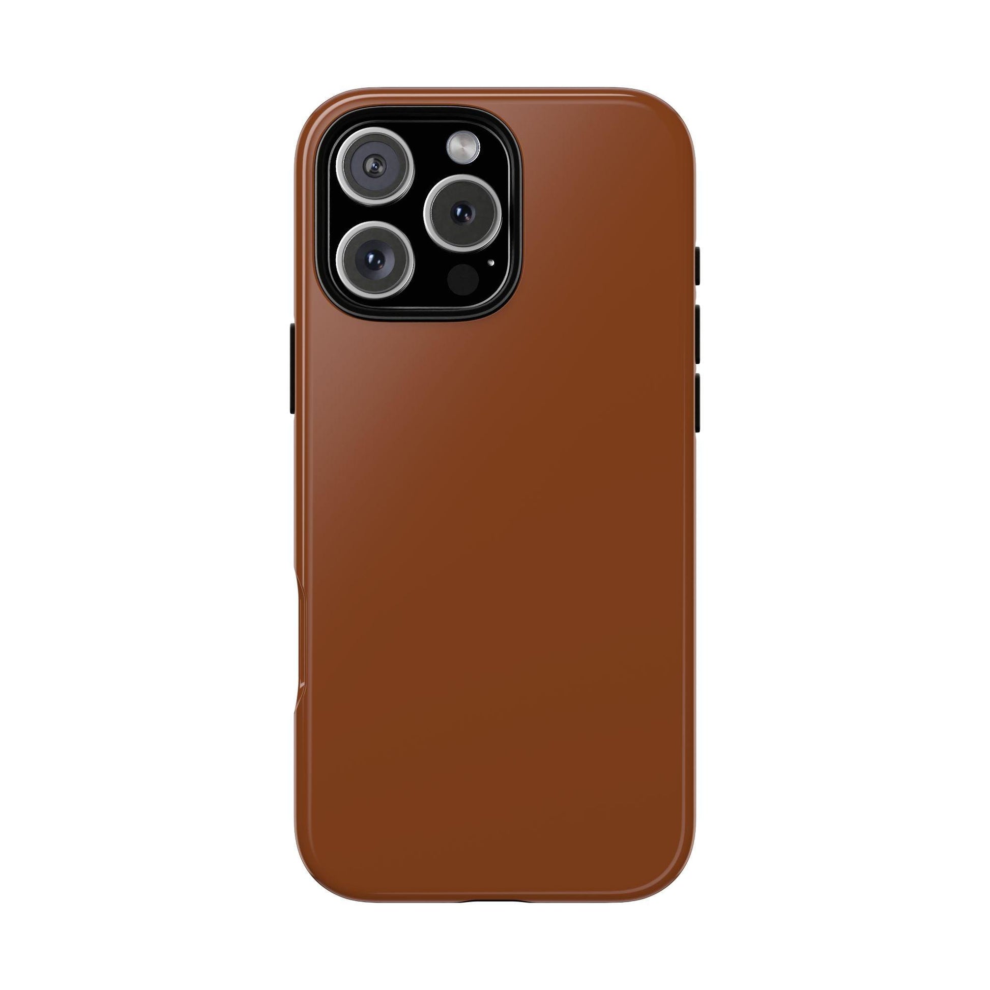 Chocolate Brown iPhone Case - YOONIG