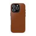 Chocolate Brown iPhone Case - YOONIG