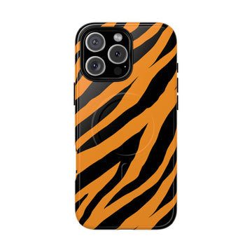 Tiger Print MagSafe iPhone Case