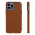 Chocolate Brown iPhone Case - YOONIG