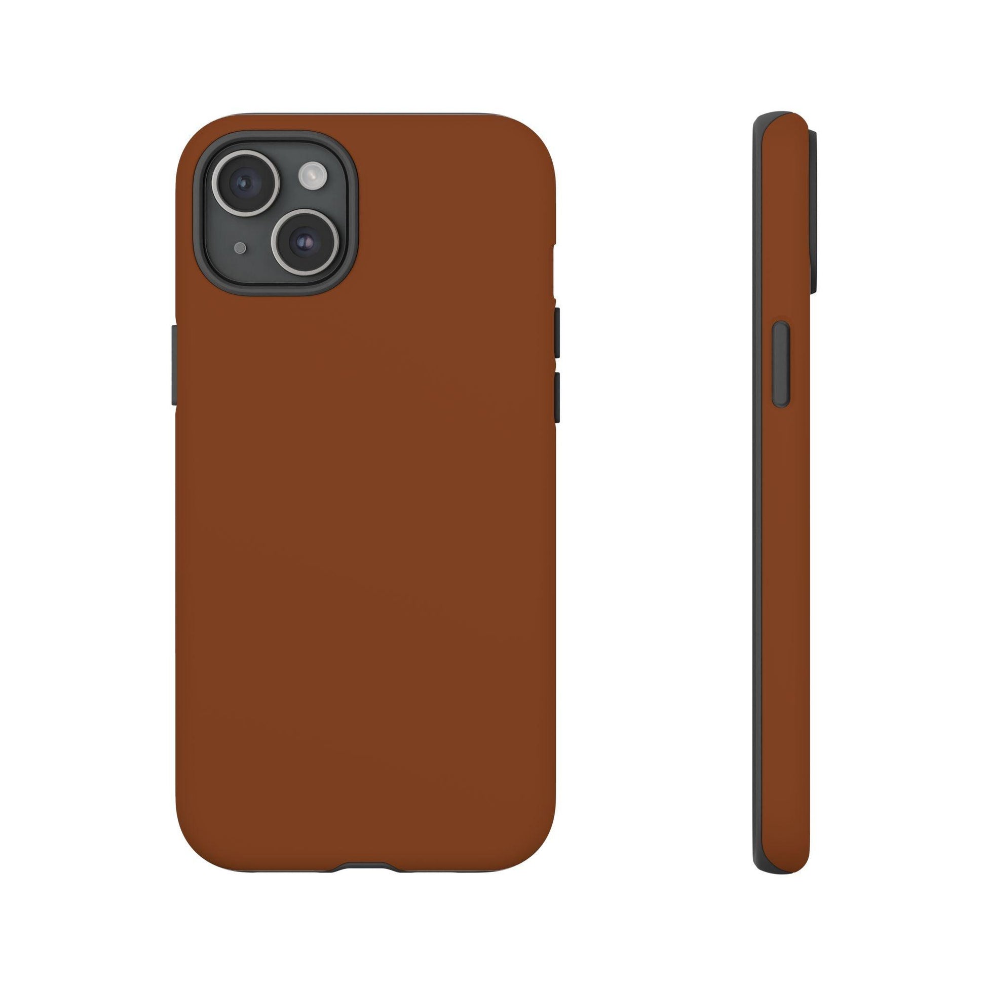 Chocolate Brown iPhone Case - YOONIG