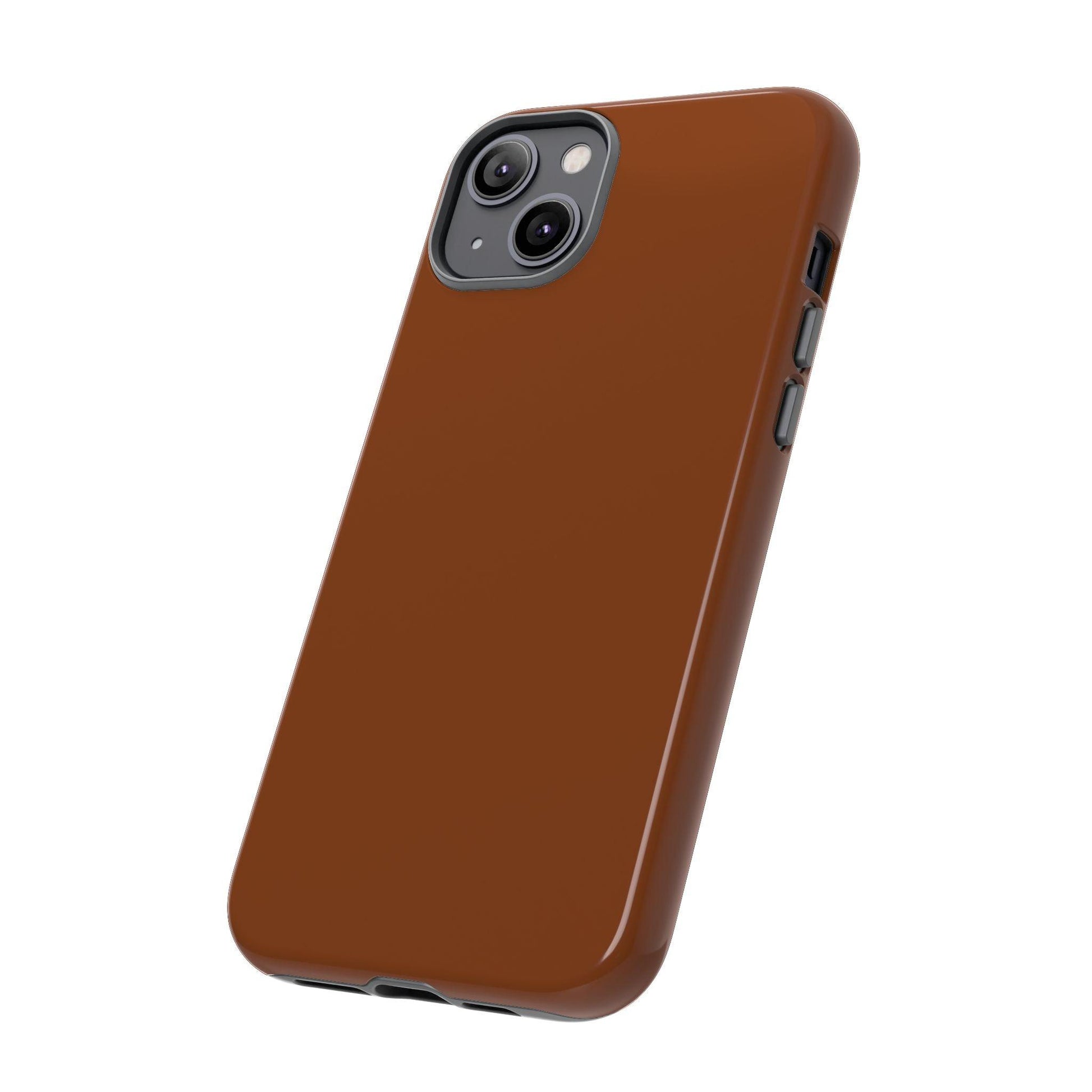Chocolate Brown iPhone Case - YOONIG