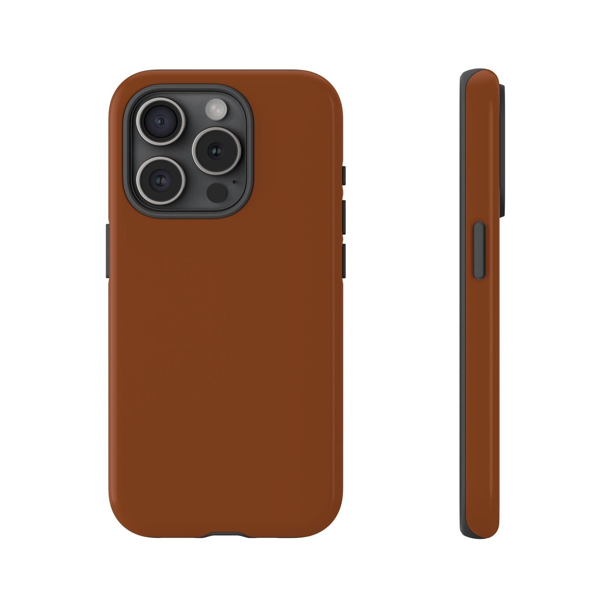 Chocolate Brown iPhone Case - YOONIG