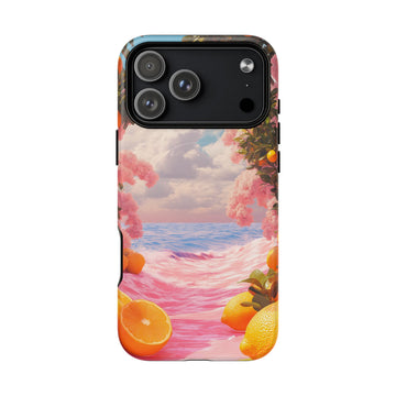 Pink Citrus Dreamscape MagSafe Phone Case