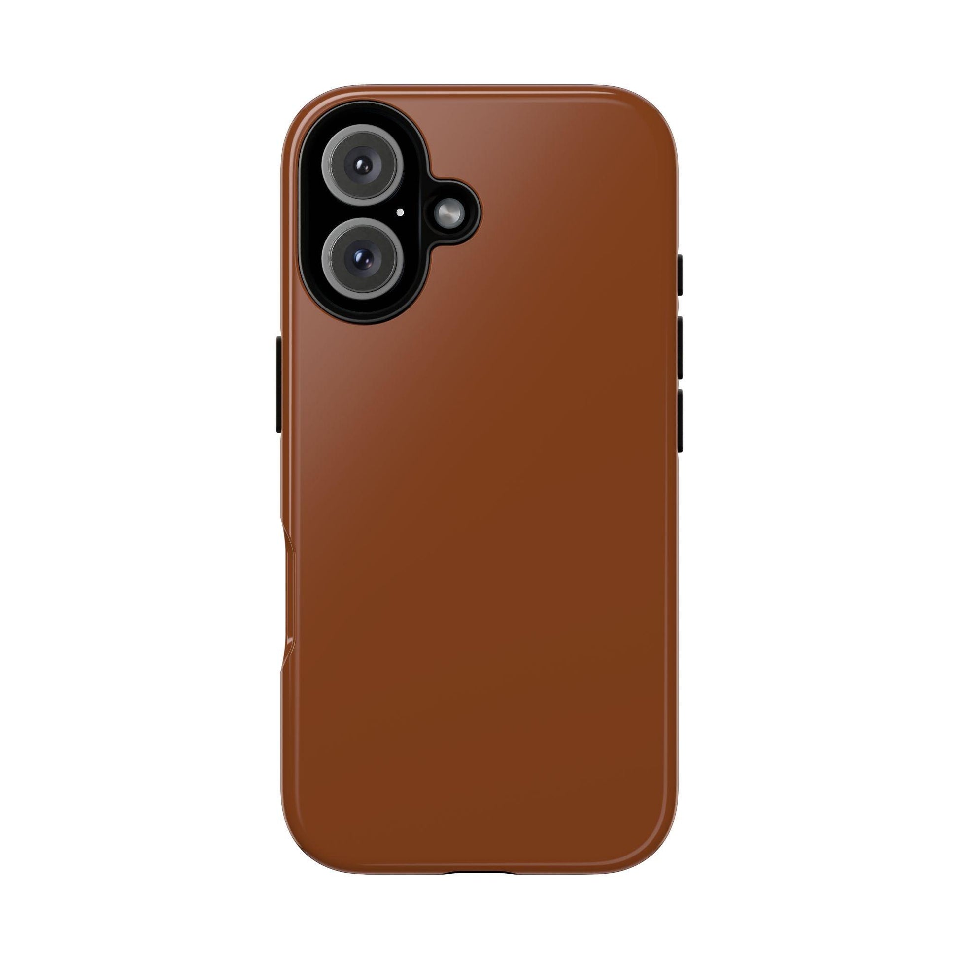 Chocolate Brown iPhone Case - YOONIG