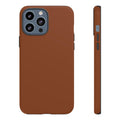 Chocolate Brown iPhone Case - YOONIG