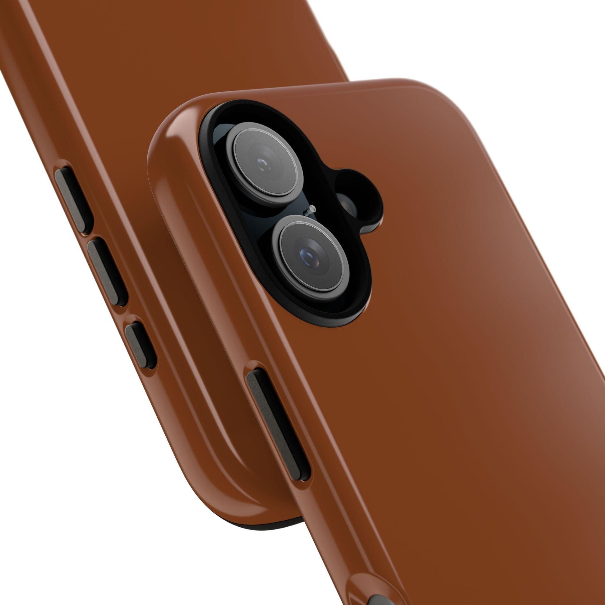 Chocolate Brown iPhone Case - YOONIG