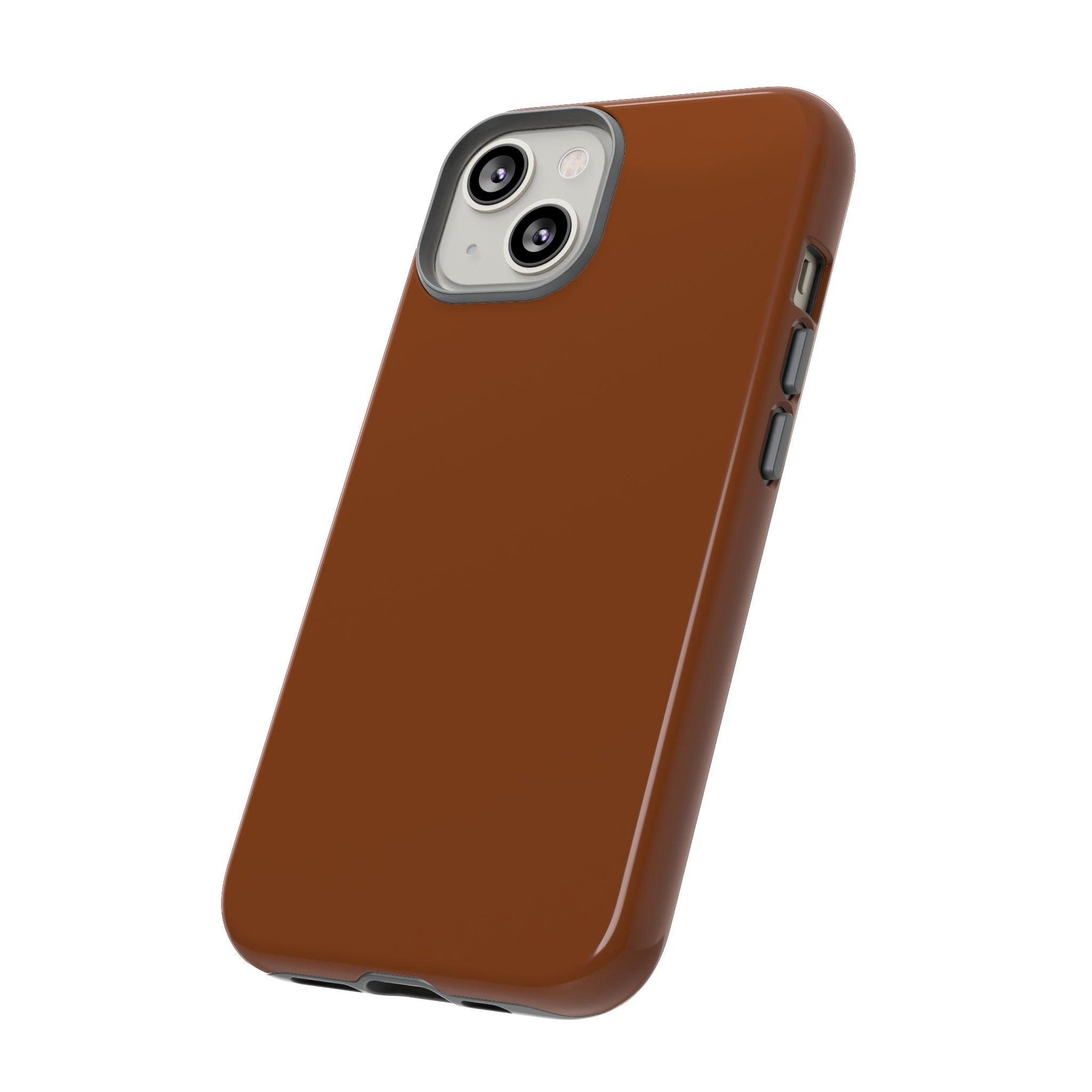 Chocolate Brown iPhone Case - YOONIG
