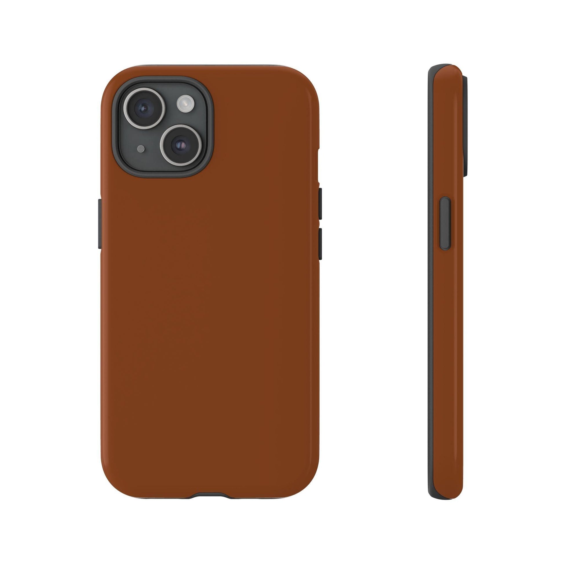 Chocolate Brown iPhone Case - YOONIG