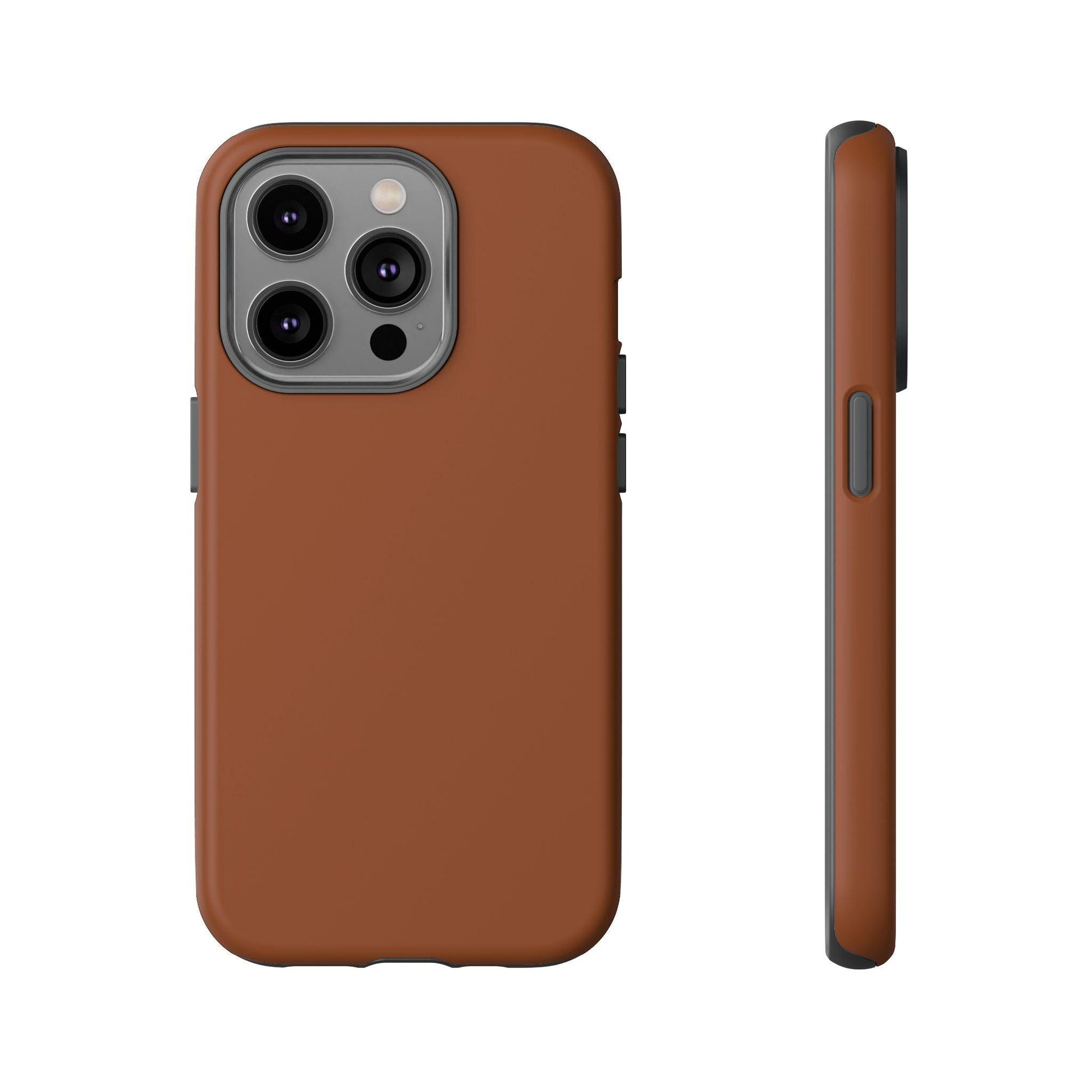 Chocolate Brown iPhone Case - YOONIG