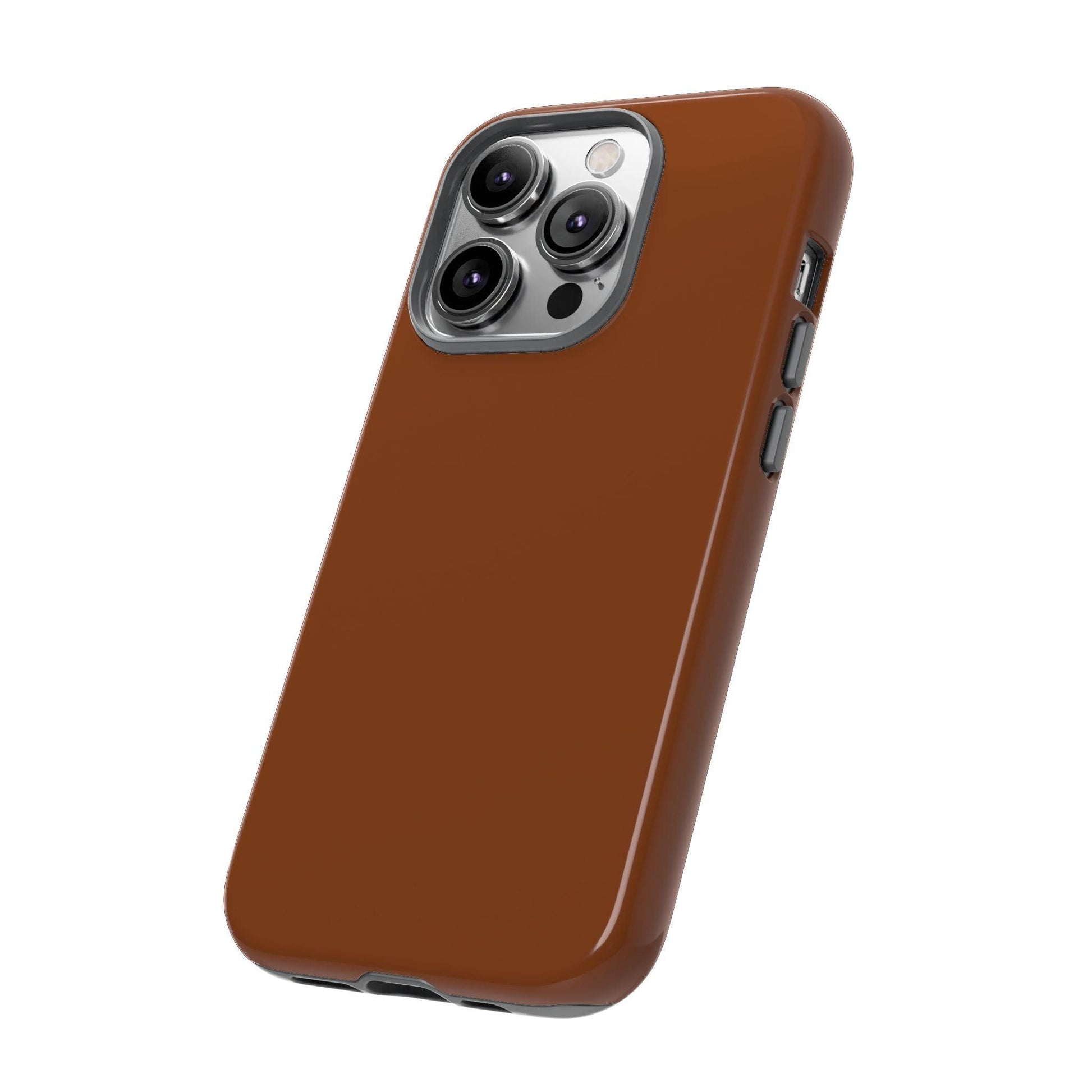 Chocolate Brown iPhone Case - YOONIG