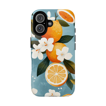 Citrus Blossom Lemon MagSafe Phone Case