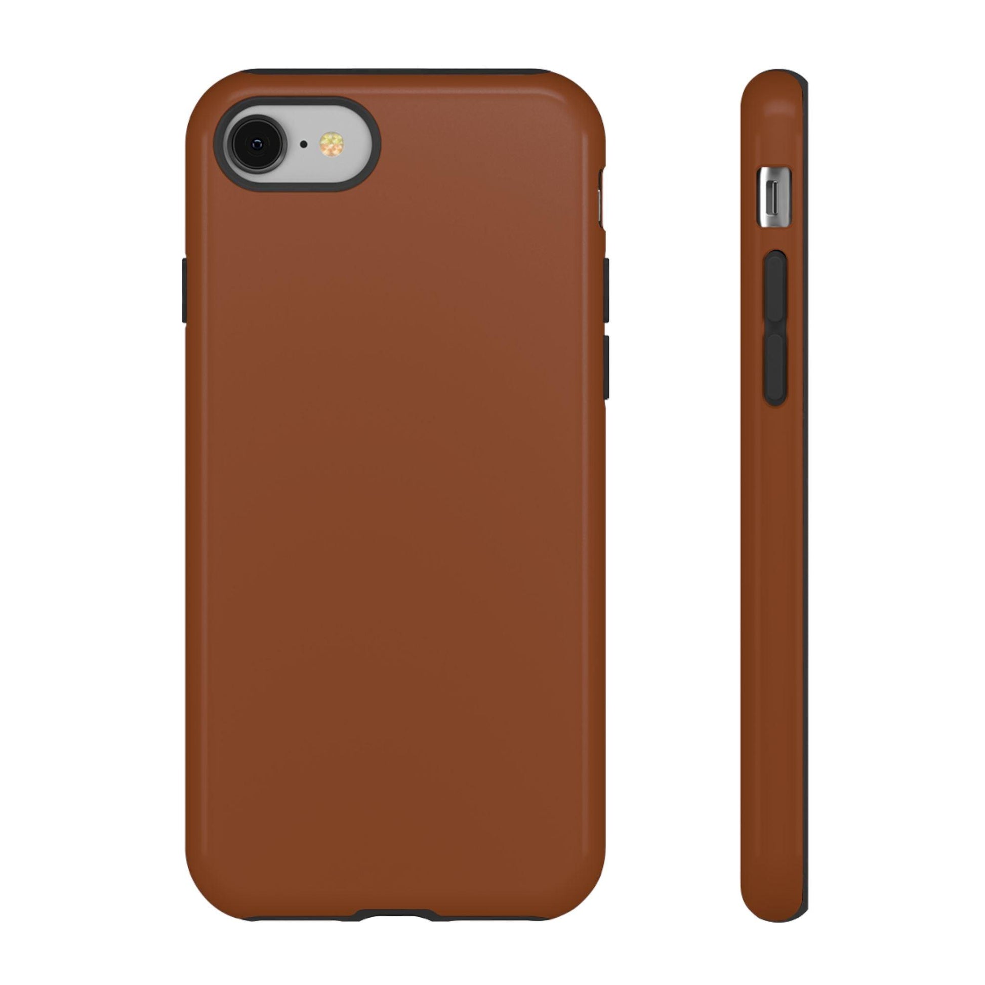 Chocolate Brown iPhone Case - YOONIG