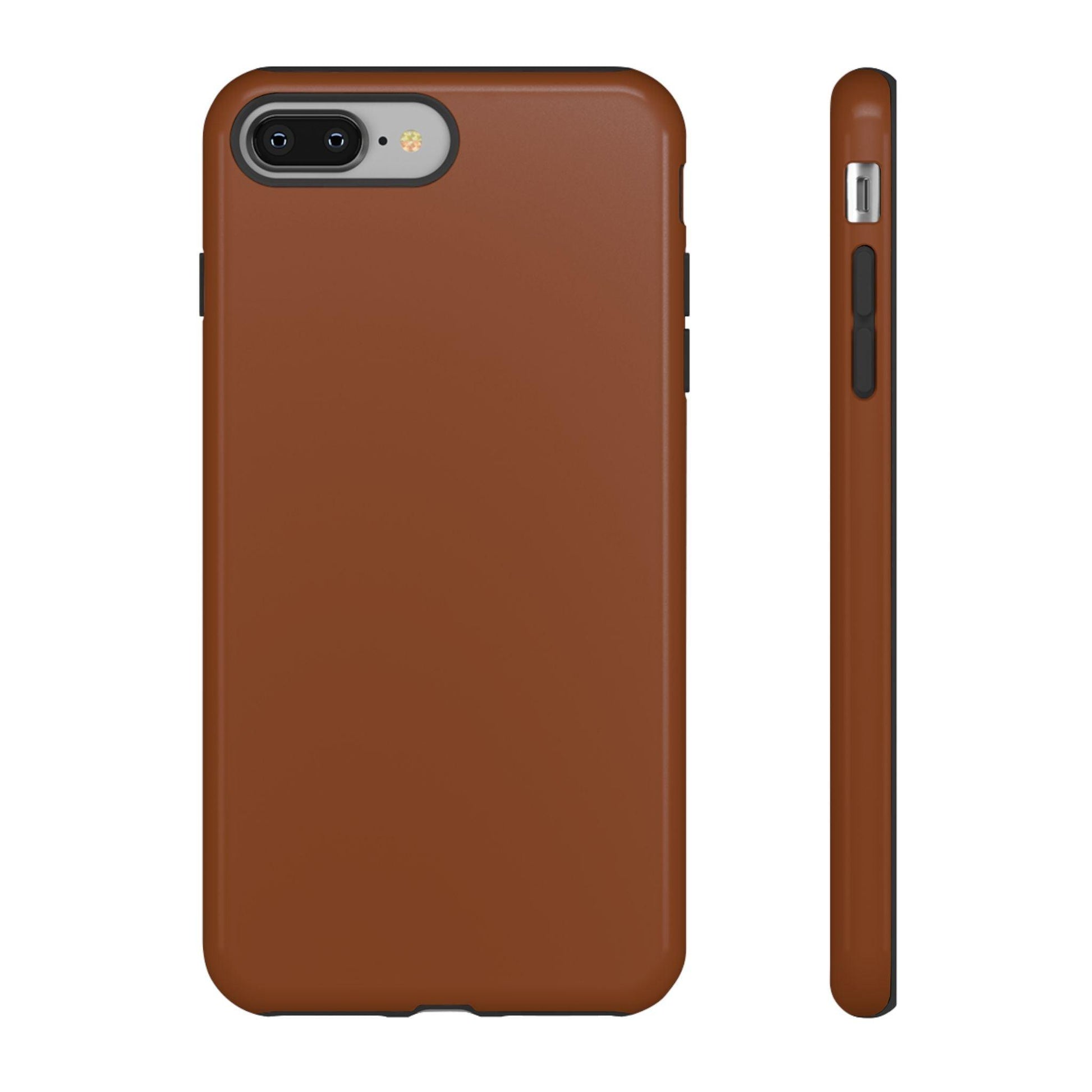 Chocolate Brown iPhone Case - YOONIG