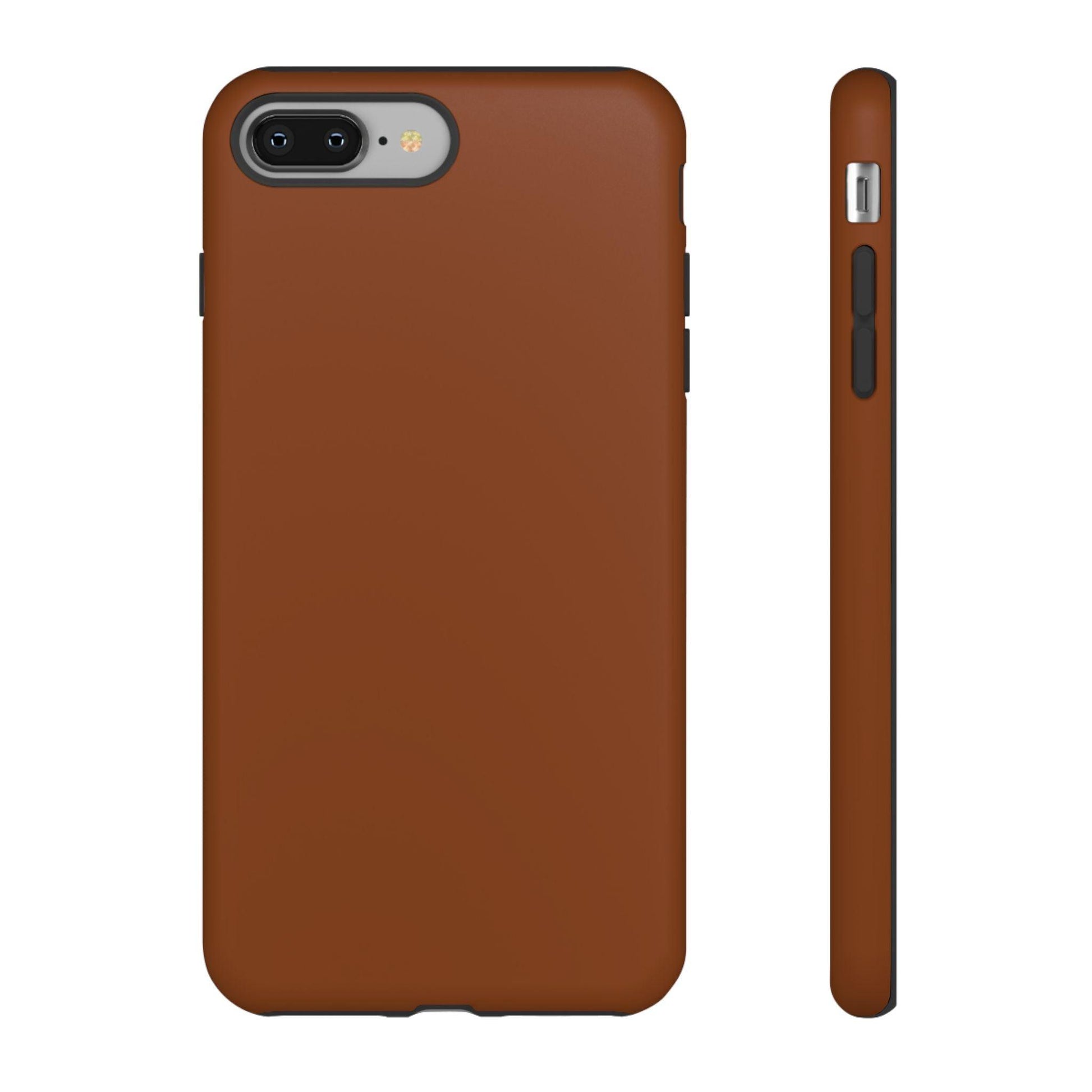 Chocolate Brown iPhone Case - YOONIG