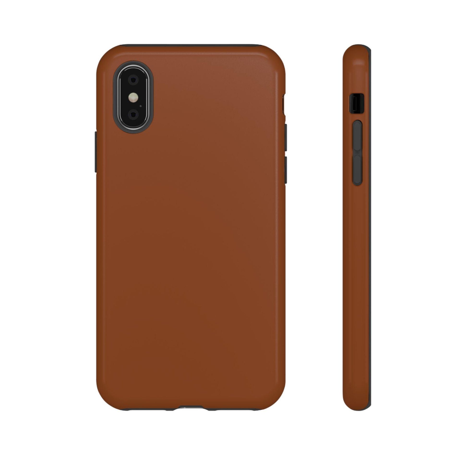 Chocolate Brown iPhone Case - YOONIG
