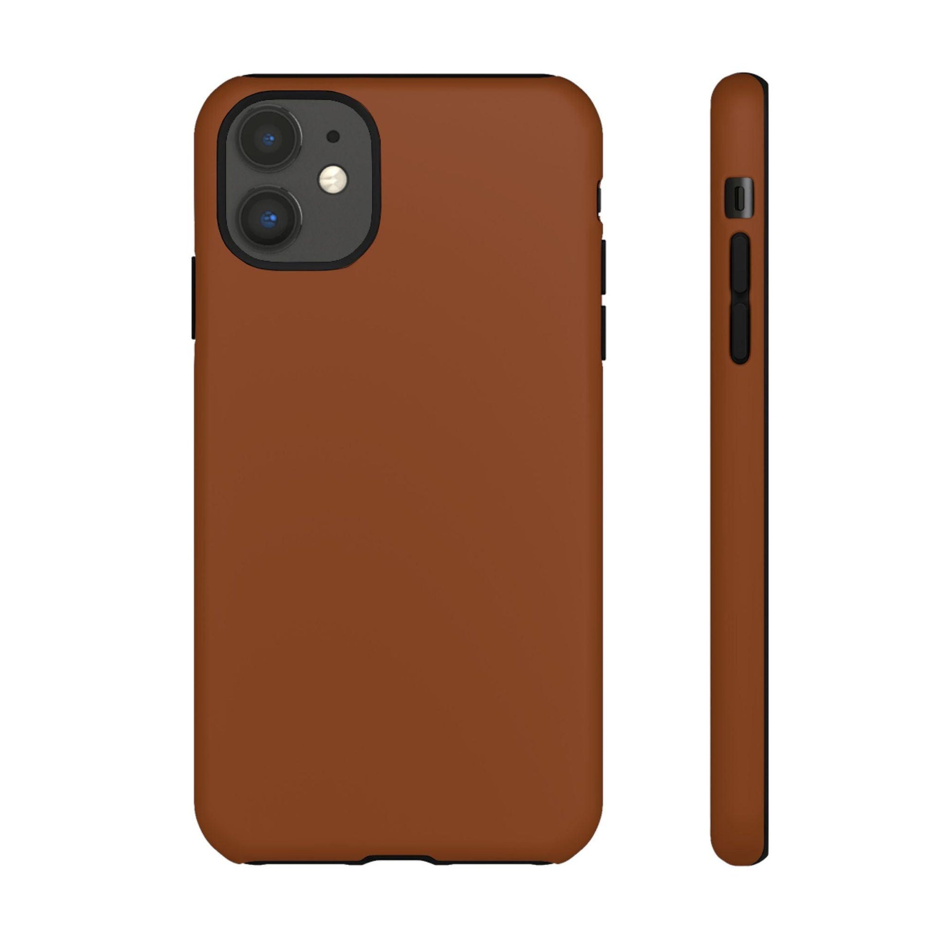 Chocolate Brown iPhone Case - YOONIG