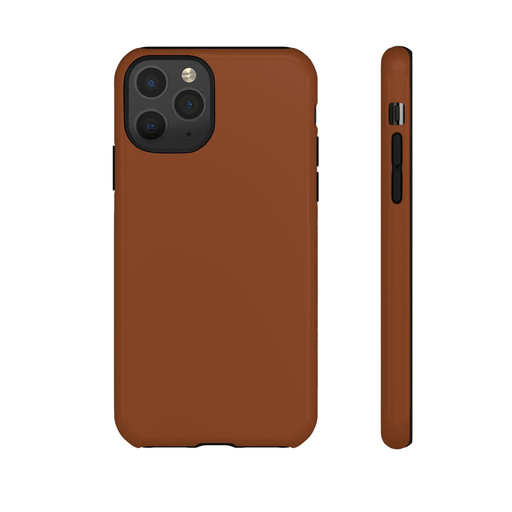 Chocolate Brown iPhone Case - YOONIG