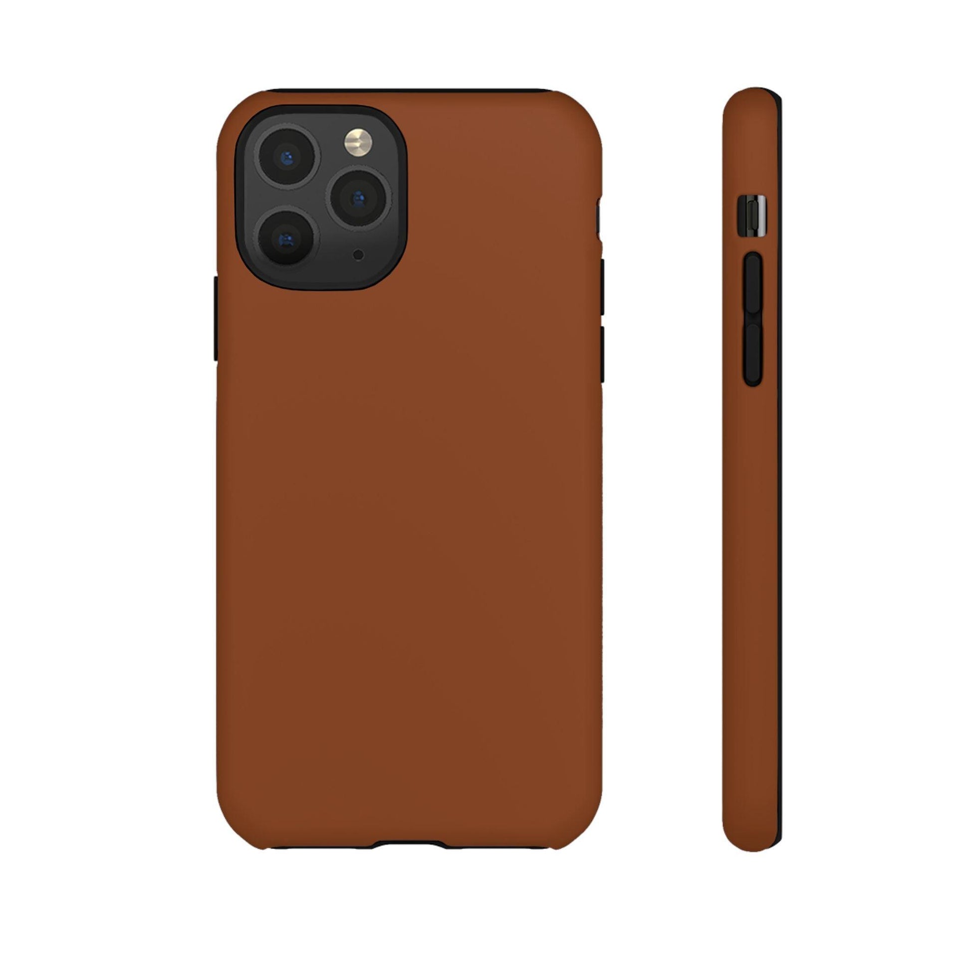 Chocolate Brown iPhone Case - YOONIG